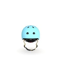 Scoot & Ride Baby Helmet XXS-S, Magnetic Safety Fastener, Comfortable And Adjustable Design, 3 Different Light Modes - Blueberry