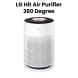 LG AS60GHWG0 PuriCare 360 Air Purifier HIT - White | AS60GHWG0