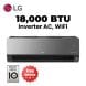 LG 1.5 Ton ARTCOOL Inverter AC 18000 BTU, Energy Saving, Fast Cooling, Dual Inverter Compressor™, Smart ThinQ™ (Wi-Fi), Plasmaster™ IonizerPLUS - Grey - A23TNC