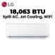 LG Split Air Conditioner with Rotary Compressor Wifi 18,063 BTU | T18ZCA