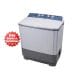 LG 12Kg Twin Tub Washing Machine, Roller Jet Pulsator, 3 Wash Program, Wind Jet Dry, Rat Away Technology - White - P1509