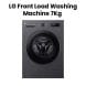 LG 7Kg Front Load Washing Machine Middle Black Made In China | F2Y1HYP6J