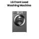 LG 15KG Front Load Washing Machine – Compact Design | Silver | FH0C7FD2MS