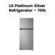 LG Platinum Silver Refrigerator – 700L | GN-R702SFAH