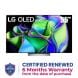 LG OLED evo C3 55-inch 4K Smart TV 2023 | OLED55C36LA