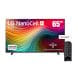 LG 65-inch NanoCell NANO80 4K Smart TV AI Magic remote HDR10