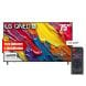 LG 75Inch QNED AI 4K Smart TV, Every Colour Redefined, AI Magic Remote, AI Voice ID - Black - 75QNED70A6A