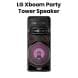 LG XBOOM RNC7 Party Tower with Dual Bass Blast