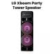 LG XBOOM RNC9 Party Tower with Dual Bass Blast