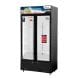 Oscar No-Frost Double Door Showcase Chiller 720L, Stylish Design, Reliable Performance - Black - OCL720
