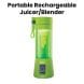 Oscar Portable Rechargeable Juicer/Blender, Rechargeable Power And Compact Design - Green - OPB 200