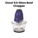 Oscar 1Ltr Glass Bowl Chopper | OCH 350GB