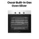 Oscar Built-in Gas Oven Silver |OBD 60BIGX
