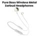 JBL Pure Bass Wireless Metal Earbud Headphones with Mic - Gold | T205BT