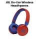 JBL Kids On-Ear Wireless Headhpones - Red | JR310BT