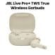 JBL Live Pro+ True wireless Noise Cancelling, 28-Hour Battery Life, And Crystal-Clear Calls Earbuds - Beige - JBLLIVEPRO+
