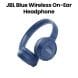 JBL Tune 570BT Wireless On-Ear Headphones - Blue