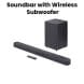 JBL Bar 2.1 Deep Bass (MK2) Soundbar with Wireless Subwoofer - Black