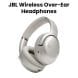 JBL Tour One M2 Headphone Wireless Over-Ear Noise Cancelling, Comfortable Foldable Design, Bluetooth 5.3 Connectivity - Champagne - ‎JBLTOURONEM2