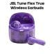 JBL Tune Flex True Wireless Noise Cancelling Earbuds - Purple Ghost Edition