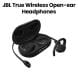JBL Soundgear Sense True Wireless Open-Ear Headphones, Splash And Dust Resistant, 4 Mics For Crisp, Clear Calls, 24 Hours Battery - Black - JBLSOUNDGEARSENSE