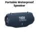 JBL Xtreme 4 Portable Waterproof Speaker with Massive JBL Pro Sound and a convenient shoulder strap - Blue