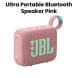 JBL Go 4 | Ultra-Portable Bluetooth Speaker - Pink