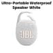 JBL Clip 5 | Ultra-Portable Waterproof Speaker - White