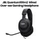 JBL Quantum 100 Wired Over-Ear Gaming Headphones with Detachable Mic - Black | QUANTUM100M2
