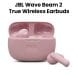 JBL Wave Beam 2 True Wireless Noise Cancelling Earbuds - Pink | WAVEBEAM2