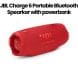 JBL Charge 6 Portable Waterproof and Drop-Proof Bluetooth Speaker with Powerbank |JBLCHARGE6RED