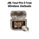 JBL TourPro3 Latte True Wireless Noise Cancelling Earbuds With Smart Charging Case - Beige - JBLTOURPRO3LAT