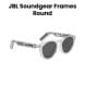 JBL Sound Gear Audio Glasses with Frames Round Greyish, Open-Ear Listening Design, Lightweight & Comfortable Frame - Black - JBLSOUNDGEARFRAMES-R ONX