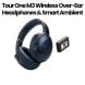 JBL Tour One M3 Wireless Over-Ear Noise Cancelling Headphones with Smart Ambient – Blue | JBLTOM3AVIBLU