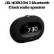 JBL Horizon3 Bluetooth Clock Radio Speaker with DAB/DAB+/FM | Black