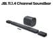 JBL Bar 1300MK2 11.1.4 Channel Soundbar With Detachable Surround Speakers, Multibeam 3.0, Dolby Atmos And DTS X - Black - BAR1300MK2 BK