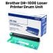 Genuine Brother Laser Printer Drum Unit, Ensures Sharp Text, Consistent Printing - Black - DR-1000