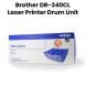 Brother Genuine Laser Printer Drum Unit, Produces Sharp, Clean Text And Consistent Output Every Print - Black - DR-340CL