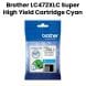 Genuine Brother Super High Yield Cartridge - Cyan | LC472XLC