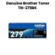 Brother Genuine Toner Cartridge, High Page Yield, Wide Compatibility, Cost Time Efficient - Black - TN-279BK