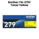 Brother Genuine Toner Cartridge, Advanced Engineering For Seamless Performance - Yellow - TN-279Y