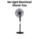 Mr. Light Electrical Stand Fan | MR 3418