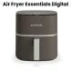 Nutricook Air Fryer Essentials Digital Control, Smart Hot Air Cooker for Low-Oil Meals with Preset Programs, Fry Bake Roast | NC-AFE152D