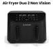Nutricook 8.5L Air Fryer Duo 2 Non-Vision Digital Air Fryer – Dual Basket Cooking, Rapid Hot Air Technology, Healthy Oil-Free Frying | NC-AFD185
