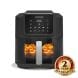 Nutricook Air Fryer Slim 7.6L Digital Air Fryer – Space-Saving Slim Design, Large Capacity Cooking, Rapid Hot Air Oil-Free Frying | NC-AFS200