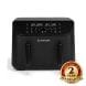 Nutricook Air Fryer Duo 2 Vision 8.5L Digital Air Fryer – Dual Basket Cooking, Visible Cooking Window, Rapid Hot Air Oil-Free Frying | NC-AFD185V