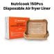 Nutricook Air Fryer Liners 22cm 150 Pcs – Non-Stick Disposable Sheets, Easy Clean Cooking, Heat-Resistant Material | NC-AFL200