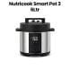 Nutricook Smart Pot 3 6L Electric Cooker – Multi-Function Pressure Cooking, Stainless Steel Inner Pot, Smart Preset Programs | NC-SP320