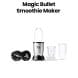 Magic Bullet Smoothie Maker 400W 7-Piece Set | Silver | MB4-0712