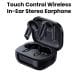 Awei TWS Touch Control Wireless In-Ear Stereo Earphone - Black | T36